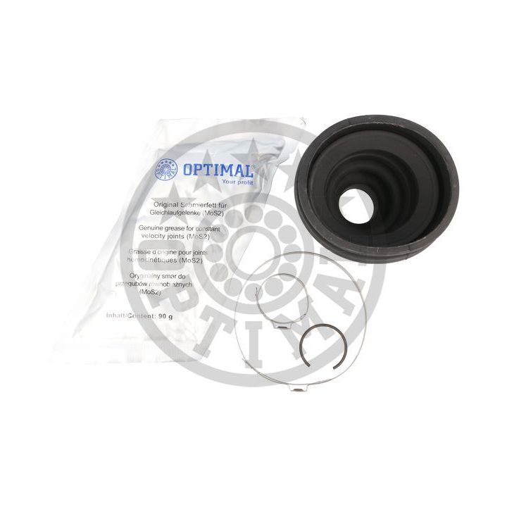 Gofruotoji membrana, kardaninis velenas OPTIMAL CVB-10410CR