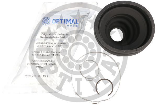 Gofruotoji membrana, kardaninis velenas OPTIMAL CVB-10410CR