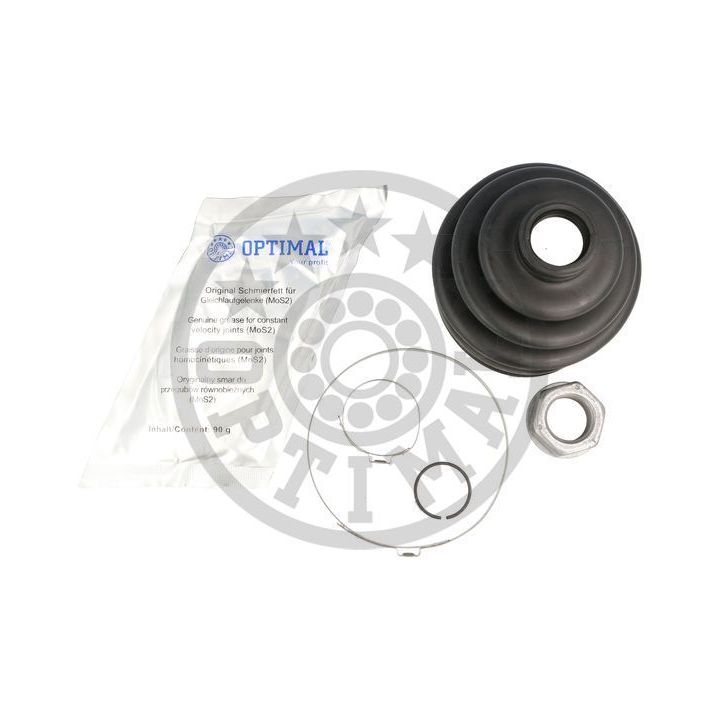 Gofruotoji membrana, kardaninis velenas OPTIMAL CVB-10423CR