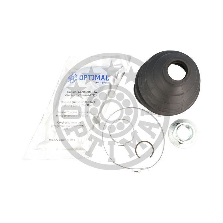 Gofruotoji membrana, kardaninis velenas OPTIMAL CVB-10435CR