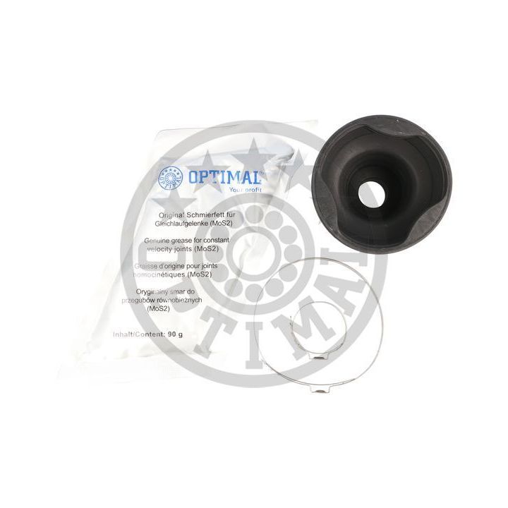 Gofruotoji membrana, kardaninis velenas OPTIMAL CVB-10472CR