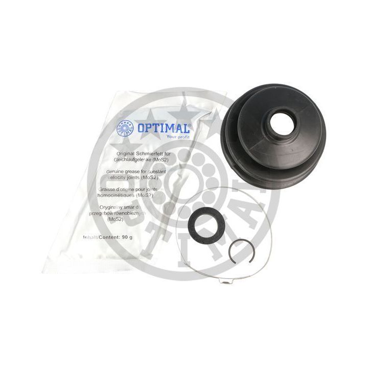 Gofruotoji membrana, kardaninis velenas OPTIMAL CVB-10491CR