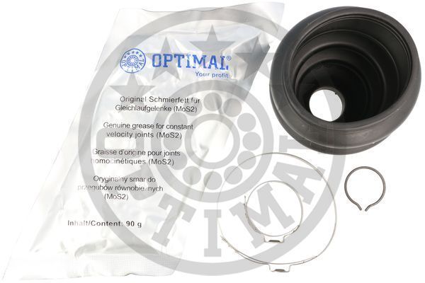 Gofruotoji membrana, kardaninis velenas OPTIMAL CVB-10498CR