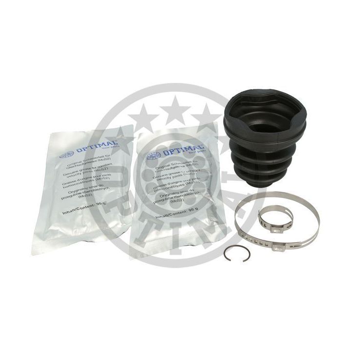 Gofruotoji membrana, kardaninis velenas OPTIMAL CVB-10508CR