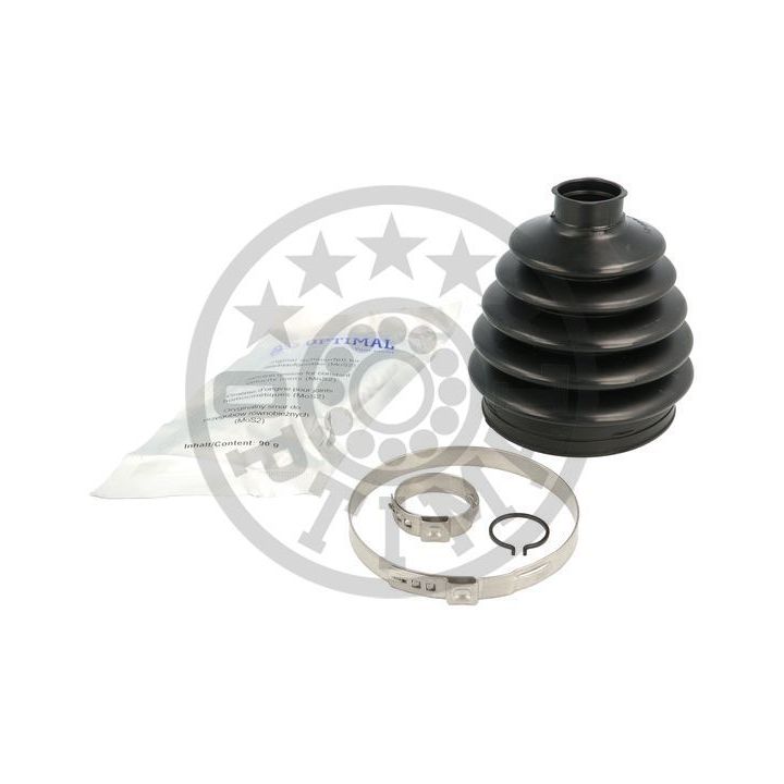 Gofruotoji membrana, kardaninis velenas OPTIMAL CVB-10544TPE