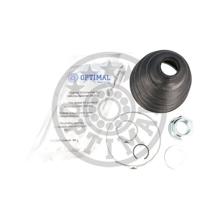 Gofruotoji membrana, kardaninis velenas OPTIMAL CVB-10571TPE