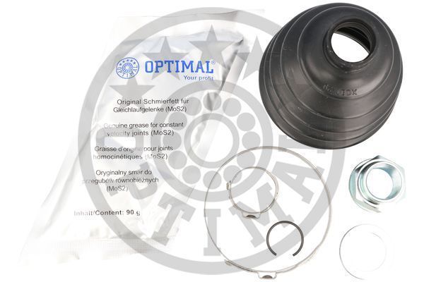 Gofruotoji membrana, kardaninis velenas OPTIMAL CVB-10571TPE