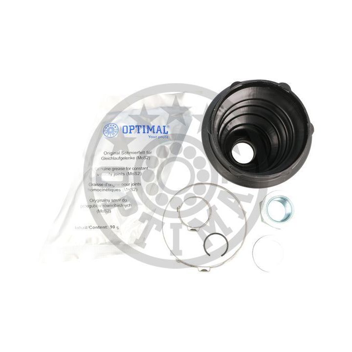 Gofruotoji membrana, kardaninis velenas OPTIMAL CVB-10571TPE