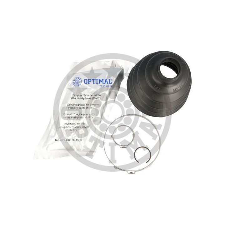 Gofruotoji membrana, kardaninis velenas OPTIMAL CVB-10633TPE