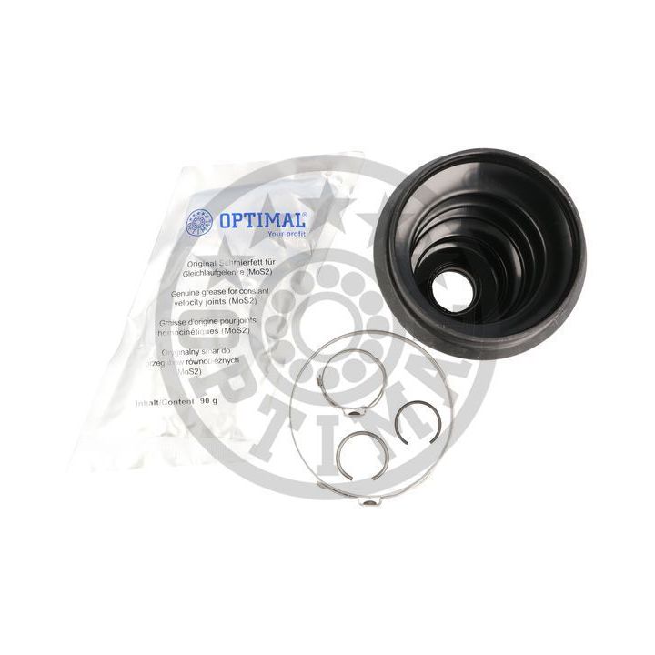 Gofruotoji membrana, kardaninis velenas OPTIMAL CVB-10648TPE