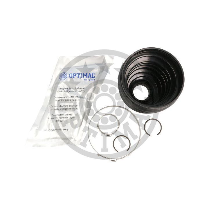 Gofruotoji membrana, kardaninis velenas OPTIMAL CVB-10658TPE