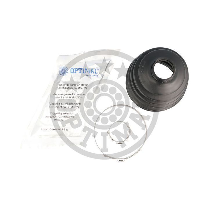 Gofruotoji membrana, kardaninis velenas OPTIMAL CVB-10675TPE