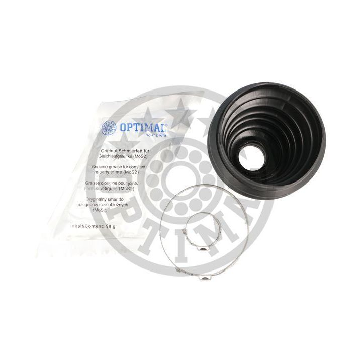 Gofruotoji membrana, kardaninis velenas OPTIMAL CVB-10675TPE