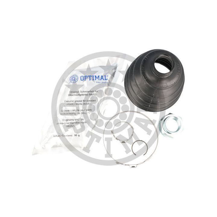 Gofruotoji membrana, kardaninis velenas OPTIMAL CVB-10753TPE