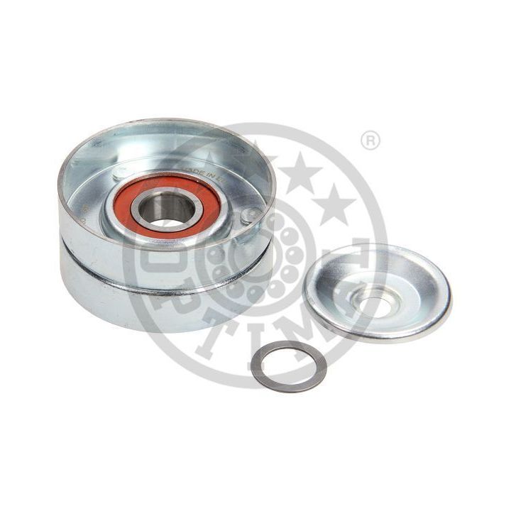 įtempiklio skriemulys, V formos rumbuotas diržas OPTIMAL 0-N2085S