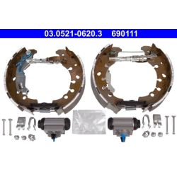 Stabdžių trinkelių komplektas ATE 03.0521-0620.3