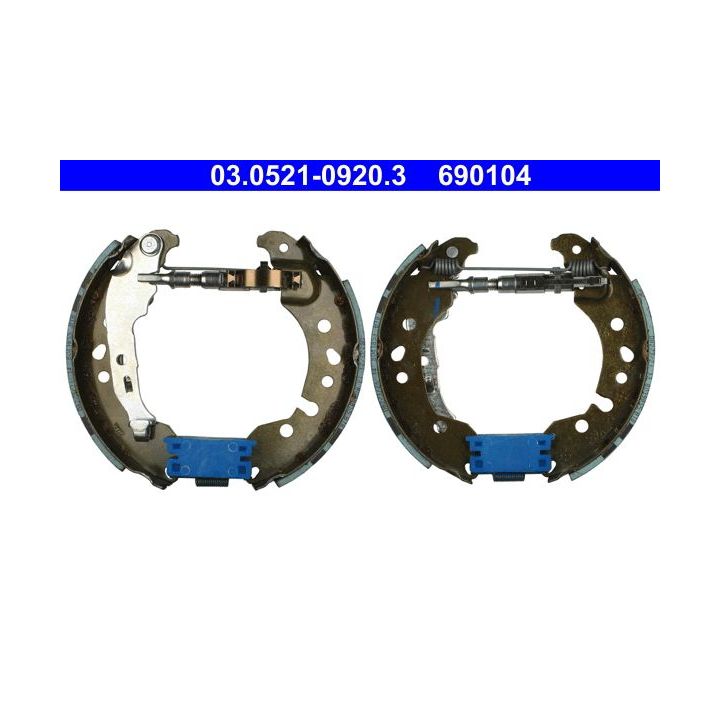 Stabdžių trinkelių komplektas ATE 03.0521-0920.3