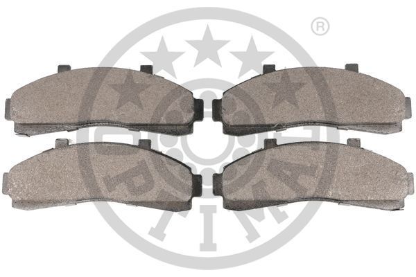 Stabdžių trinkelių rinkinys, diskinis stabdys OPTIMAL 10038