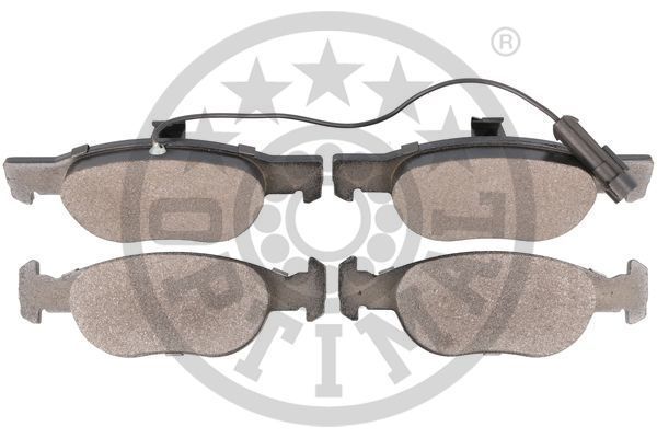 Stabdžių trinkelių rinkinys, diskinis stabdys OPTIMAL 10072