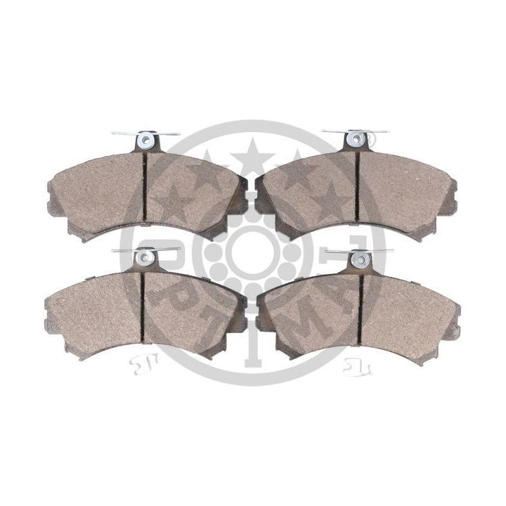 Stabdžių trinkelių rinkinys, diskinis stabdys OPTIMAL 10074