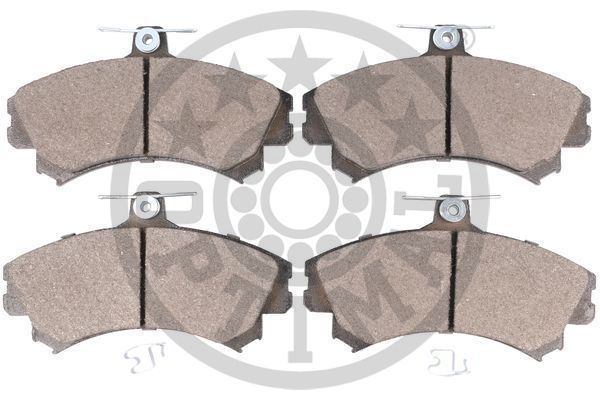 Stabdžių trinkelių rinkinys, diskinis stabdys OPTIMAL 10074