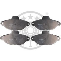 Stabdžių trinkelių rinkinys, diskinis stabdys OPTIMAL 10180