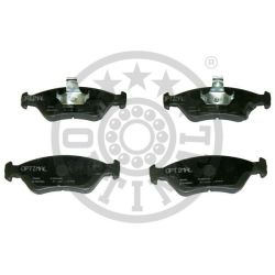 Stabdžių trinkelių rinkinys, diskinis stabdys OPTIMAL 10202