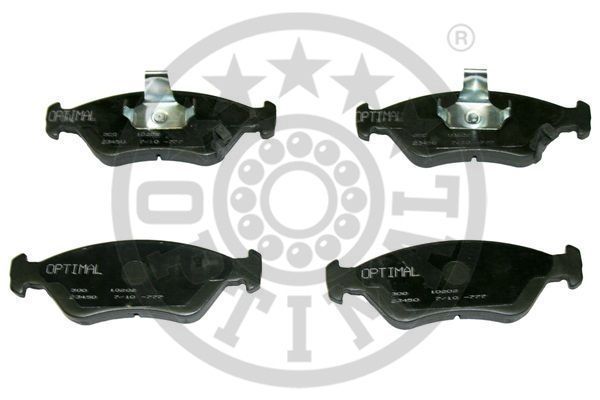 Stabdžių trinkelių rinkinys, diskinis stabdys OPTIMAL 10202