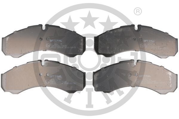 Stabdžių trinkelių rinkinys, diskinis stabdys OPTIMAL 10210