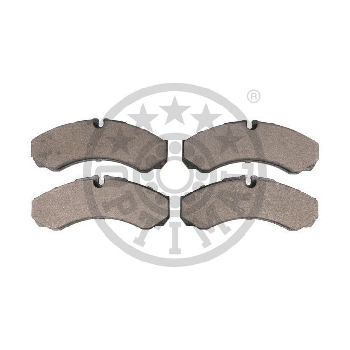 Stabdžių trinkelių rinkinys, diskinis stabdys OPTIMAL 10210