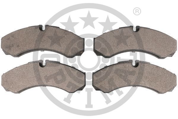 Stabdžių trinkelių rinkinys, diskinis stabdys OPTIMAL 10210