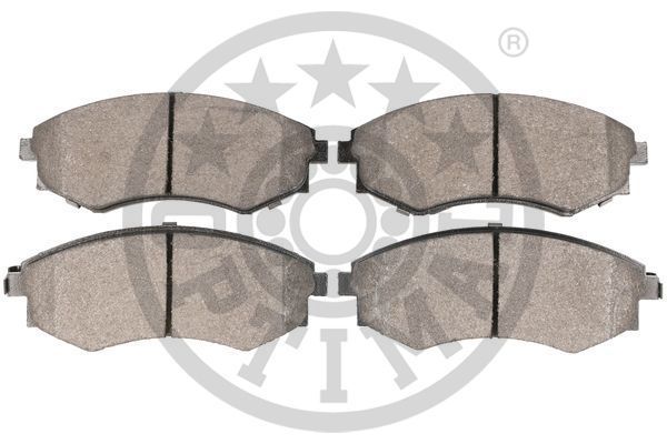 Stabdžių trinkelių rinkinys, diskinis stabdys OPTIMAL 10237