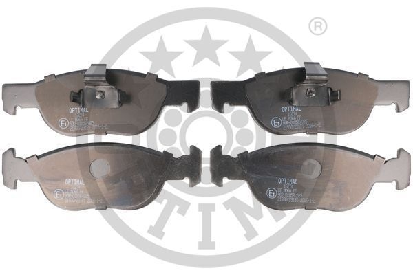 Stabdžių trinkelių rinkinys, diskinis stabdys OPTIMAL 10274