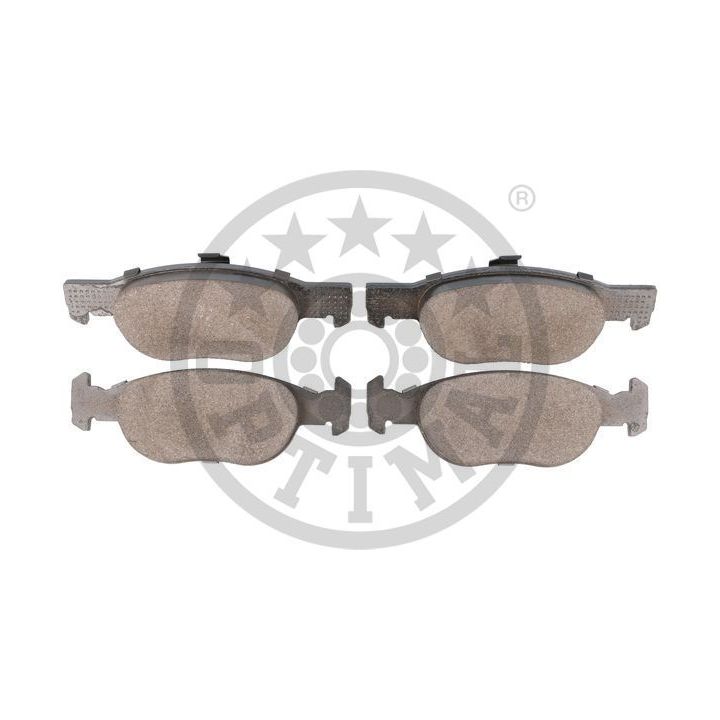 Stabdžių trinkelių rinkinys, diskinis stabdys OPTIMAL 10274