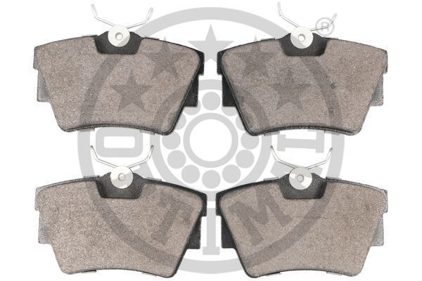 Stabdžių trinkelių rinkinys, diskinis stabdys OPTIMAL 10307