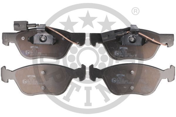 Stabdžių trinkelių rinkinys, diskinis stabdys OPTIMAL 10318