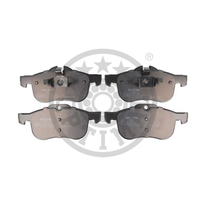 Stabdžių trinkelių rinkinys, diskinis stabdys OPTIMAL 10361