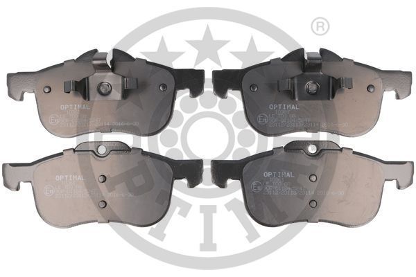 Stabdžių trinkelių rinkinys, diskinis stabdys OPTIMAL 10361