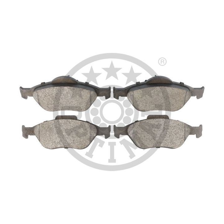 Stabdžių trinkelių rinkinys, diskinis stabdys OPTIMAL 10462