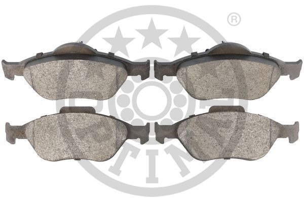 Stabdžių trinkelių rinkinys, diskinis stabdys OPTIMAL 10462