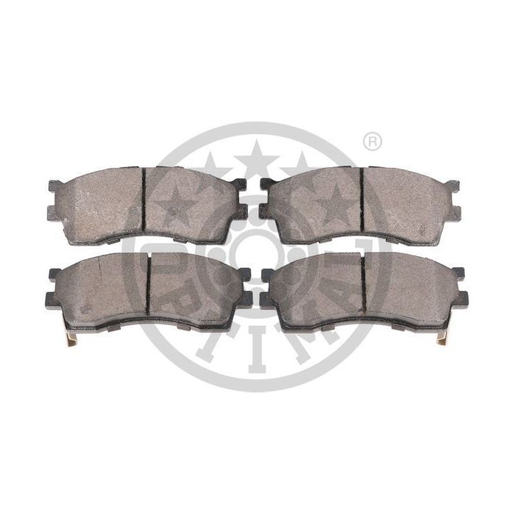 Stabdžių trinkelių rinkinys, diskinis stabdys OPTIMAL 10477