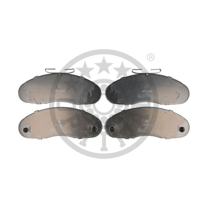 Stabdžių trinkelių rinkinys, diskinis stabdys OPTIMAL 12005