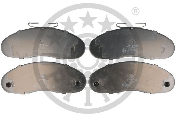 Stabdžių trinkelių rinkinys, diskinis stabdys OPTIMAL 12005