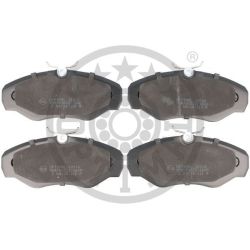 Stabdžių trinkelių rinkinys, diskinis stabdys OPTIMAL 12014