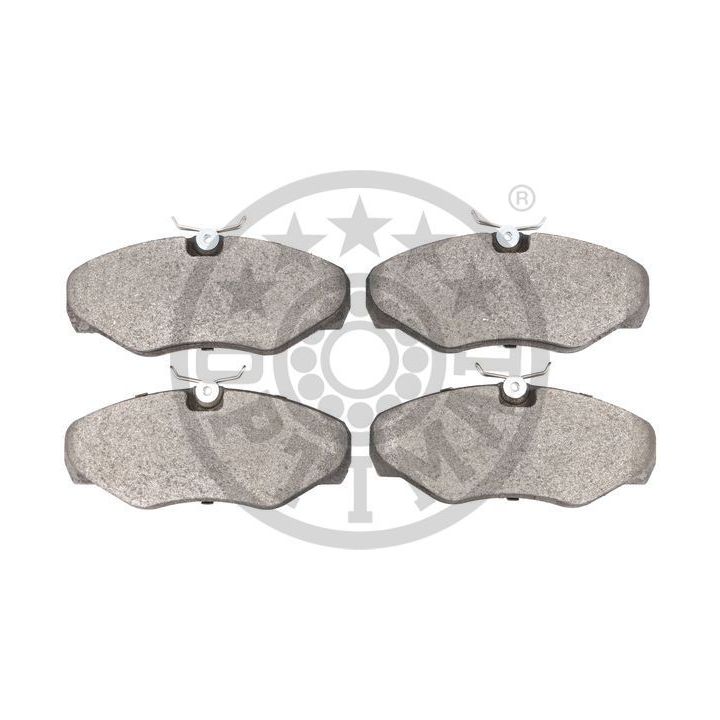 Stabdžių trinkelių rinkinys, diskinis stabdys OPTIMAL 12014