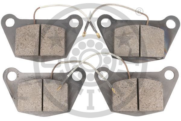 Stabdžių trinkelių rinkinys, diskinis stabdys OPTIMAL 12025