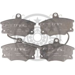 Stabdžių trinkelių rinkinys, diskinis stabdys OPTIMAL 12042