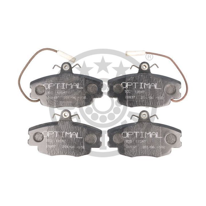 Stabdžių trinkelių rinkinys, diskinis stabdys OPTIMAL 12047