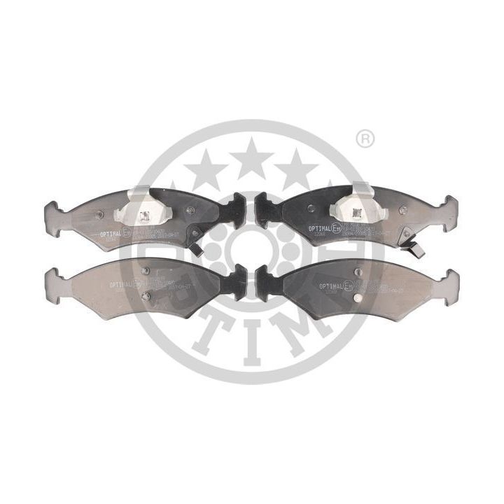 Stabdžių trinkelių rinkinys, diskinis stabdys OPTIMAL 12068