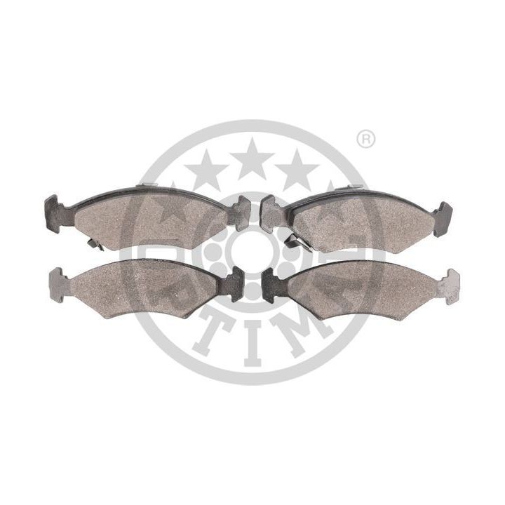 Stabdžių trinkelių rinkinys, diskinis stabdys OPTIMAL 12068